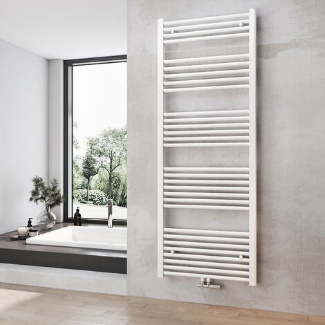 Heilmetz Badheizkörper Mittelanschluss Handtuchwärmer Handtuchheizkörper 1600x600mm Weiß