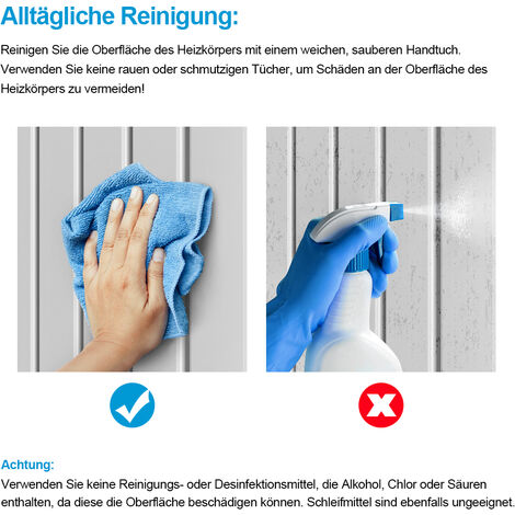 Heilmetz Heizkörper Design Flachheizkörper Paneelheizkörper Einlagig Mittelanschluss 1600x460mm Weiß