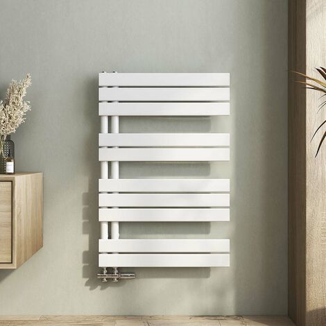 Heilmetz Handtuchheizkörper Weiß Badheizkorper 600x899mm Flach Design Handtuchwarmwasser Seitenanschluss