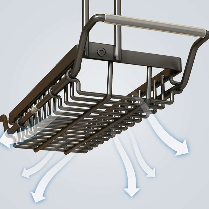 ODesign Organizador para fregadero de cocina, organizador con bandeja de  drenaje, prueba de esponja, cepillo para platos, soporte para paños de