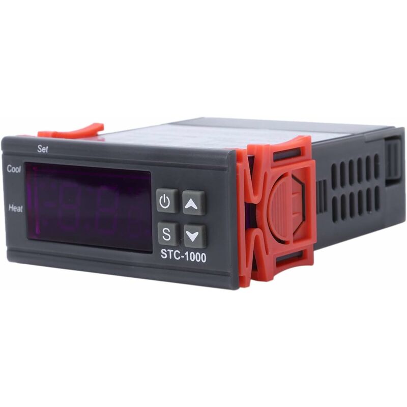 Termostato Digital con Sonda STC-1000 Controlador de Temperatura Frio y  Calor