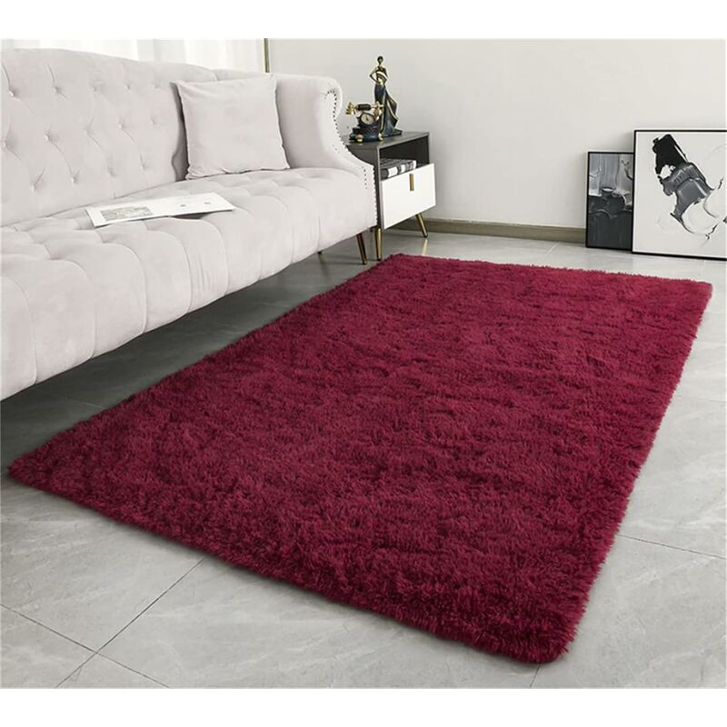 Alfombras de área 80x160cm Alfombra Antideslizante Salon Alfombras de  Habitacion Suave Alfombra Shaggy Pelo Alfombra de Felpa Modernas de  Interior Alfombra de Piso para Sala de Estar Dormitorio Gris : :  Hogar