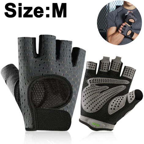 1 Par De Guantes De Fitness Para Hombres Para Gimnasio, Guantes