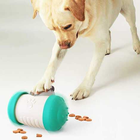 Juguete interactivo de alimentos para perros y gatos, dispensador de comida  para mascotas, vaso dispensador de alimentos para perros, juguete de