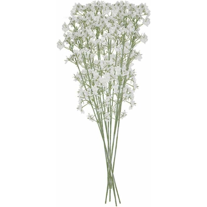 4pcs 12 Bunches White Babys Breath Flowers: Perfect for DIY Floral Bouquets  & Home Decor!