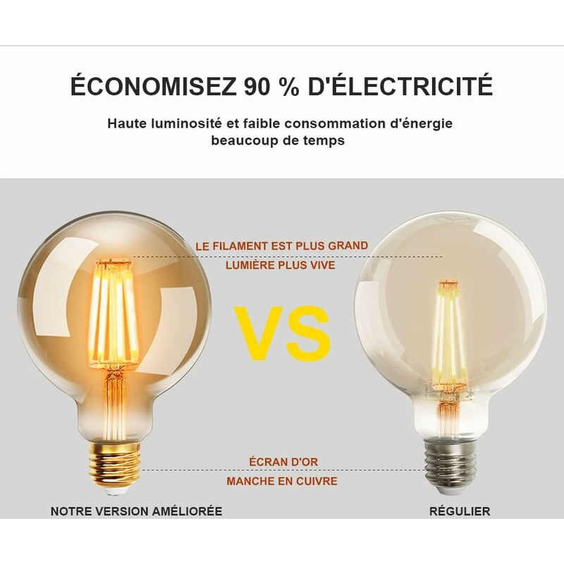 LE B22 LED Light Bulb Warm White 35W Incandescent Equivalent