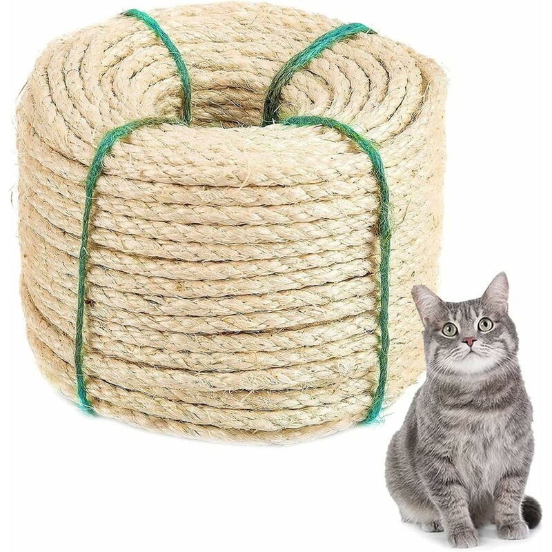 10mm Thick Rope Strong Natural Rope, Jute Rope For Craft Rope/cat  Scratching Rope/garden Bundling - Cords - AliExpress