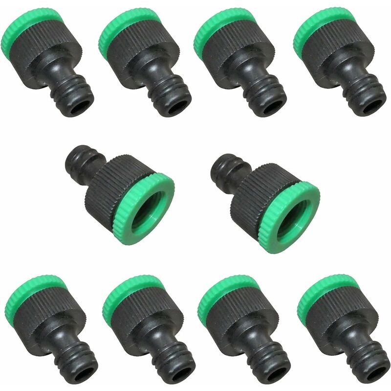 Hose Connector Set Of Garden Hose Fittings. Nozzle, Quick Connector,  Waterproof Connector, Double Male Connectors, Tap Connectors Size 1/2 And  3/4 Inc