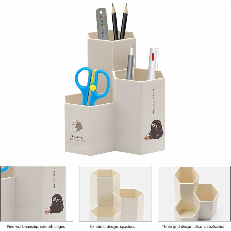 Guitar Pen Holder Creative Desk Accessories Multipurpose Metal Pencil  Holder For Gifts, Kids, Students And Stationery