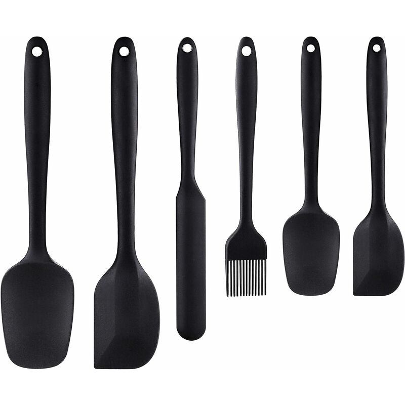 1pc Silicone Spatula Heat Resistant Silicone Jar Spatula Baking Tools  Kitchen Gadgets Kitchen Accessories, 90 Days Buyer Protection
