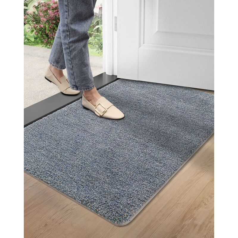 Luxurious Anti-Slip Door Mat, Size: 1 ' 4 x2 ' 4 , Welcome, mat,  Anti-slip, Water-absorbent, Easy-to-clean or Long-lasting entryway rug and  flooring solution