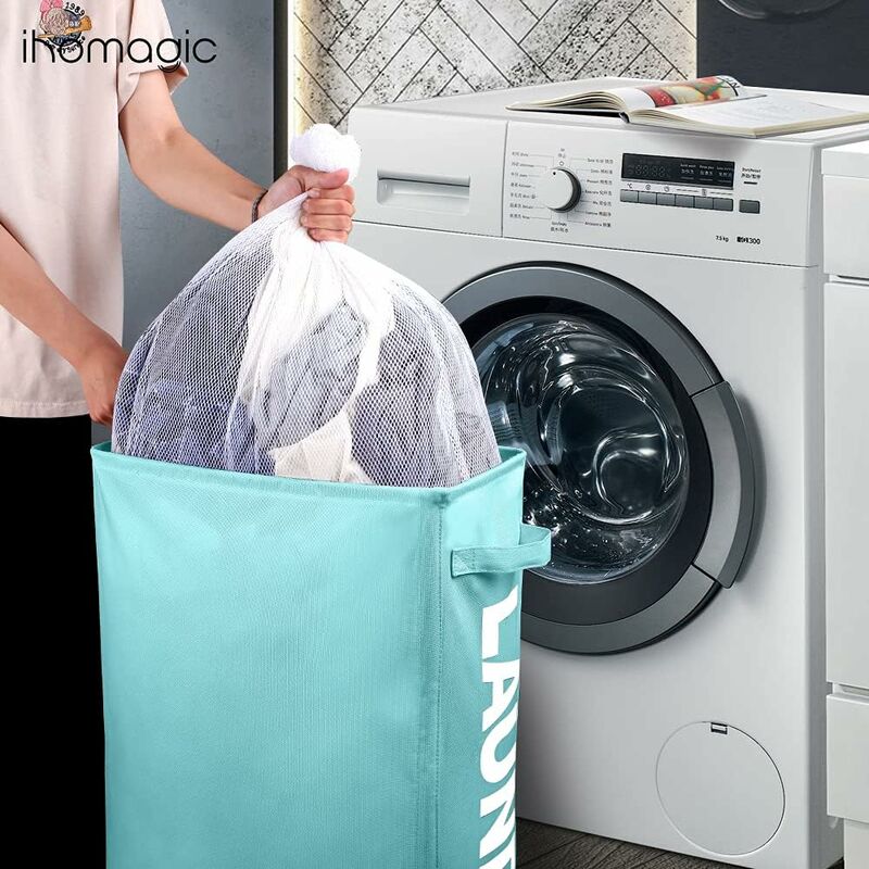 62L Laundry Baskets on Wheels of ...
