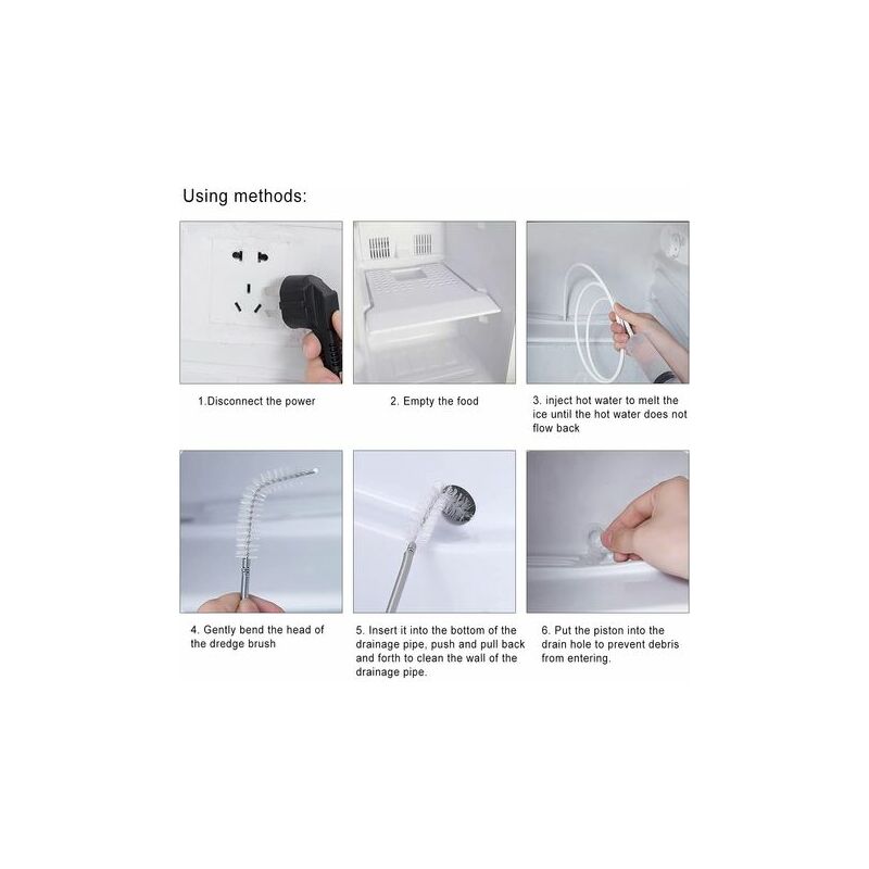 10 Pieces Mini Shower Head Cleaning Brush Multifunctional Gap Hole  Anti-Clogging Shower Nozzle Cleaning BrushReusable Nylon Cleaner Brushe Set