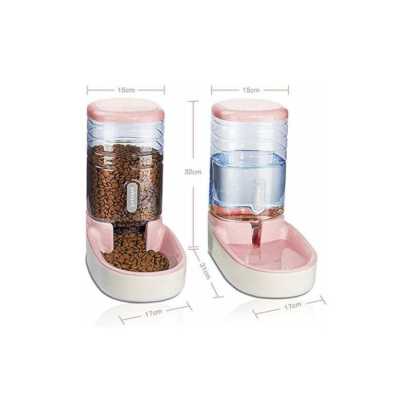 3.8L Automatic Pet Water Dispenser Drinking Fountain Drink Bowl Feeder Dog  Cat