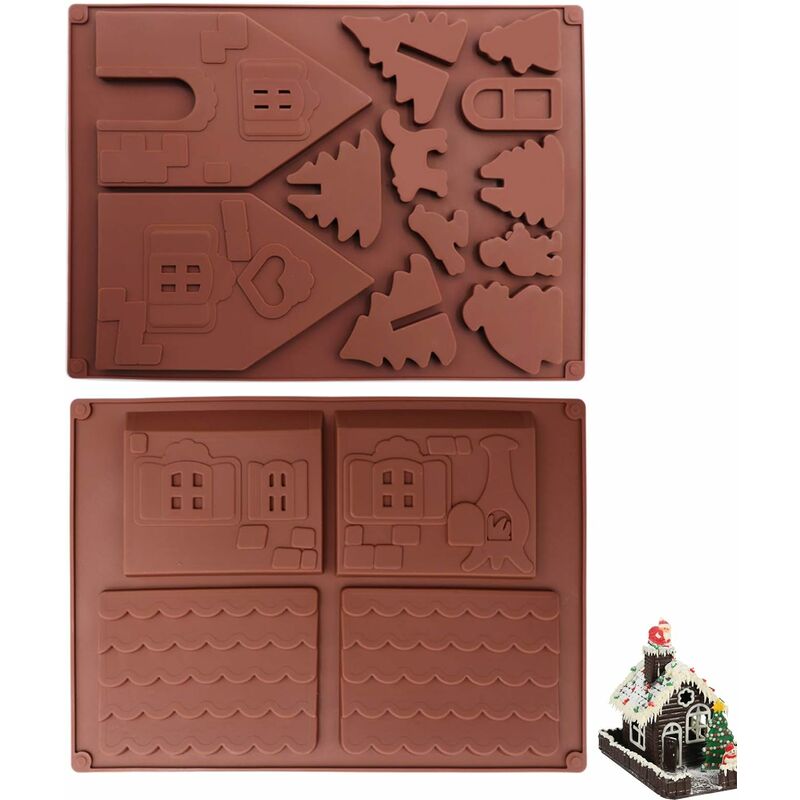 1pcs 3D Nutcracker Soldier Silicone Molds Christmas Cake Decorating Tools  DIY Baking Chocolate Dessert Mold Christmas Decoration