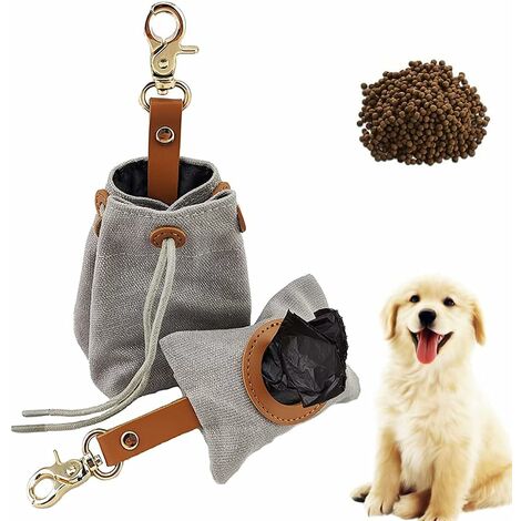 Portable Dog Poop Biodegradable Bag Dispenser Pouch Pet Puppy Cat Pick Up  Poop Bag Holder Pets Supplies Garbage Bags