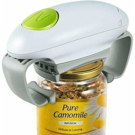 Electric Jar Opener, Strong Tough Automatic Jar Opener for New Sealed Jars,The  Hands Free Jar Opener for Weak Hands,Chef's and Seniors with Arthritis 