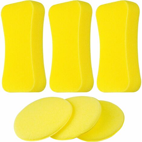 5Pcs Car Wash Sponges Multi-Functional Large Cleaning Sponges Kitchen Handy  Wash