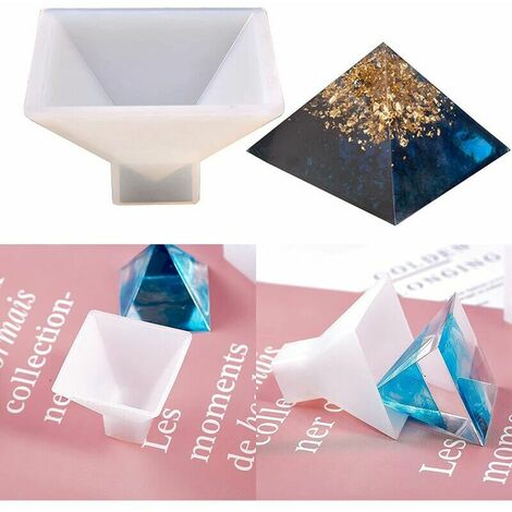 Silicone Resin Mold for Jewelry Casting, 229 Pieces Silicone Casting Molds  and Tools, DIY Crystal Pendant Epoxy Resin Making Kit for Beginner in Co