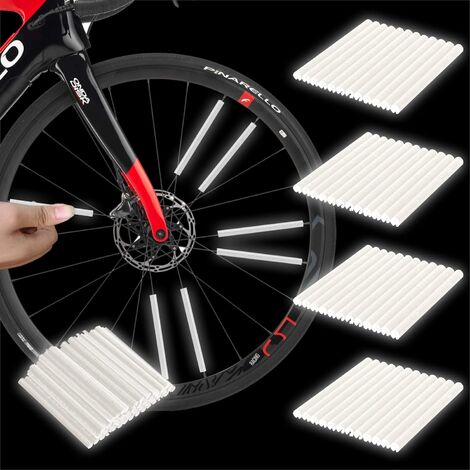 Bike Spoke Reflector, 48 Pieces Spoke Wheel Reflector Clips, Spoke