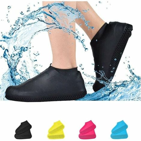 Slip resistant rubber 2025 shoe covers