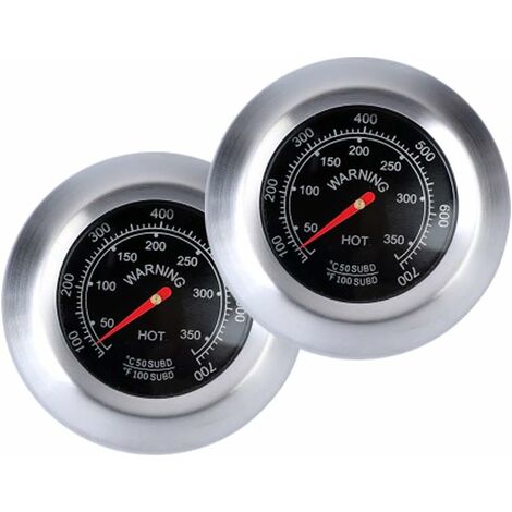 Thermomètre pour barbecue 100 ~ 700 ℉ BBQ Grill Thermomètre Jauge