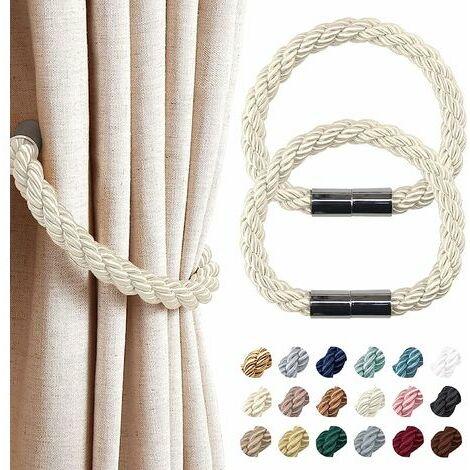 Curtain Weight Magnets 4 Pack Upgraded Curtain Magnets Closure with Backs