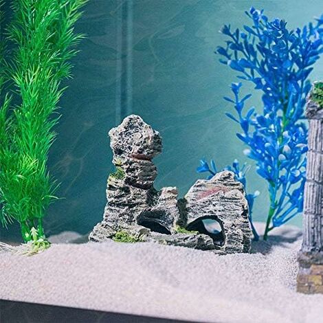 Aquarium Background Poster Rock Wall PVC Fish Tank Decor Landscape 24 36 48  72