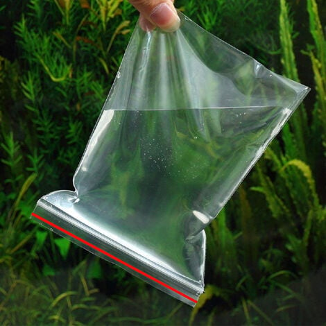 100 Baggies W 4X6 H Small Reclosable Seal Clear Plastic Poly Bag