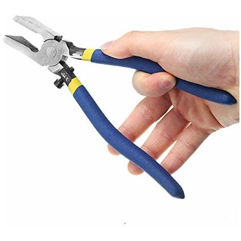 6Inch Cutting Glass Pliers Heavy Duty Breaking Stained Glass Tools