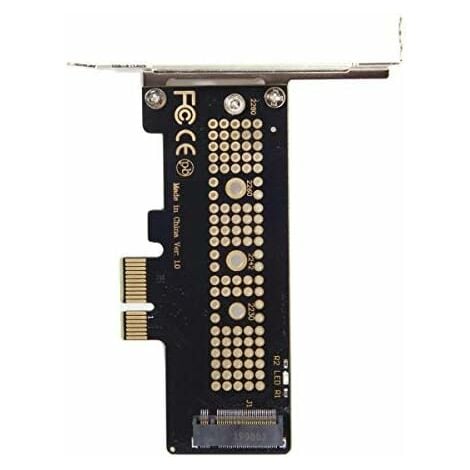 Nvme pcie clearance adapter