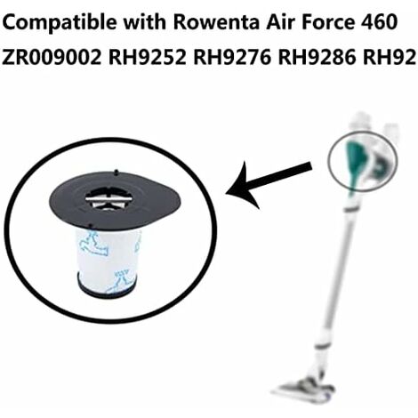 vhbw filtro compatibile con Rowenta Air Force 460 RH9252, 460 RH9253, 460  RH9256, 460 RH9286, 560