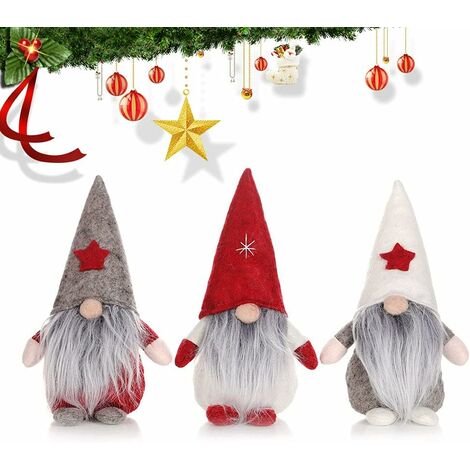 plush christmas gnomes