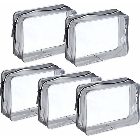 clear cosmetic bags