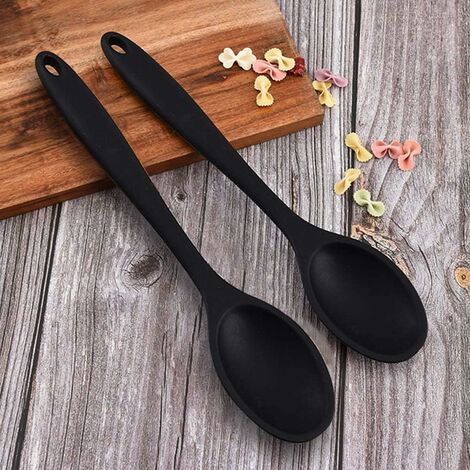 Cake Butter Spatula Silicone Spoon Mixing Spoons Long-handled