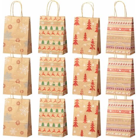 christmas present gift bags