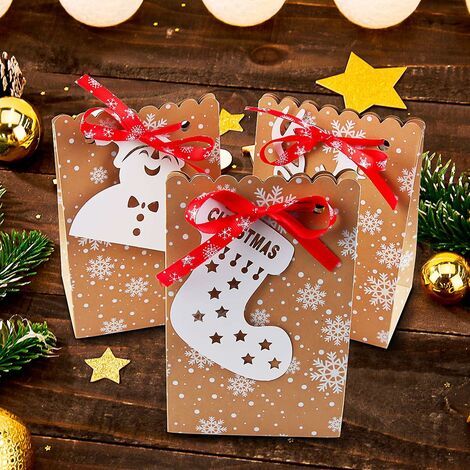 Funny Christmas Gift Tags, 48Pcs Label Tags for Christmas Presents Package  Wrapping, Novelty Holiday Gift Tags with String for Christmas Gifts