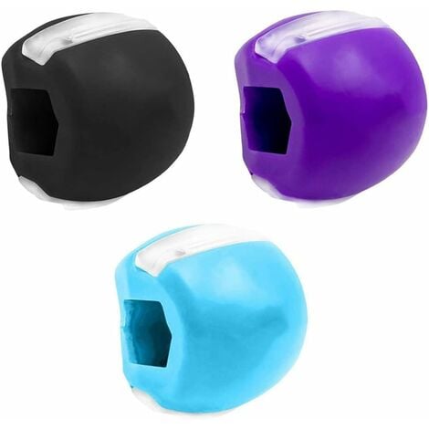 Jawline Exercise Ball - Jaw Exerciser 3 Pack with 3 Strengths