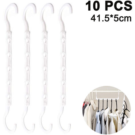 Plastic Thick Kids Clothes Hanger Space Saving Laundry Hanger For Camisole  Jacket Pant Dress