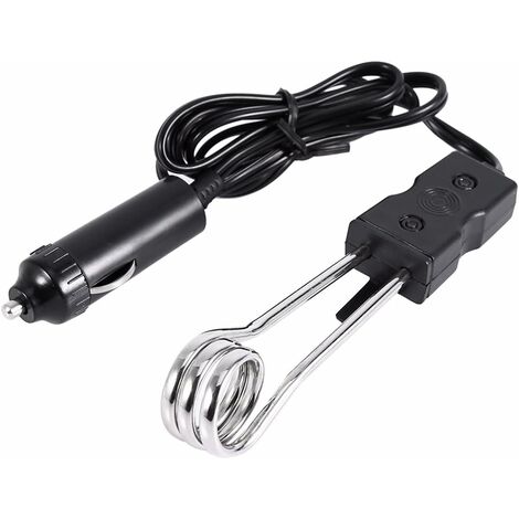 Car Mini Immersion Heater, 12V/4V Portable Electric Floating Heater,  Instant Immersion Water Heater for Traveling/Camping/Picnic(12V)