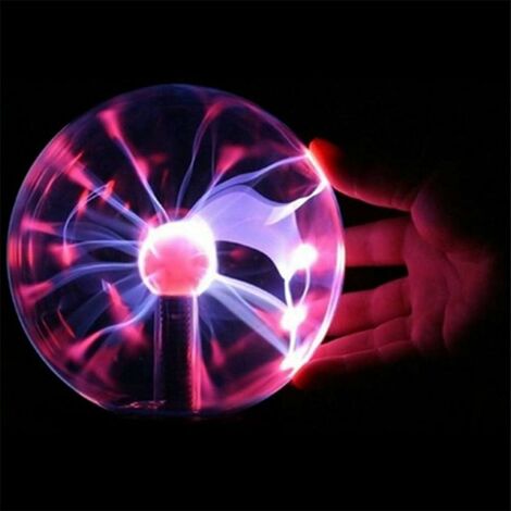 SLTY Magic ion Ball,Light Plasma Ball Lamp Light Touch Sensitive Nebula  Sphere Globe Party Gift Desk Lamp Bedroom Office Decor