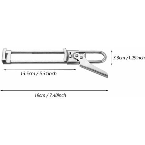 Adjustable Lid Multifunctional Retractable Bottle Opener Sta