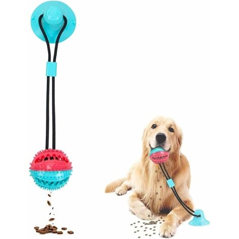 Dog Chewing Toy Rubber Suction Cup Ball Suitable For Dogs To Chew,  Interact, Grind Teeth, Be Bored And Stimulate Tug Of War Suction Cup Dog Toy  Suitable For Small/medium/large Dog Toys 