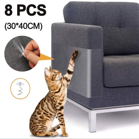 Couch Protector - Natural Sisal Furniture Protection from Cats - Corner cat  Scratcher Couch for Bed,Chair,Sofa - Easy Installation 