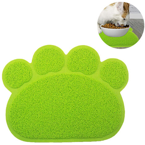 Paw print litter sales mat