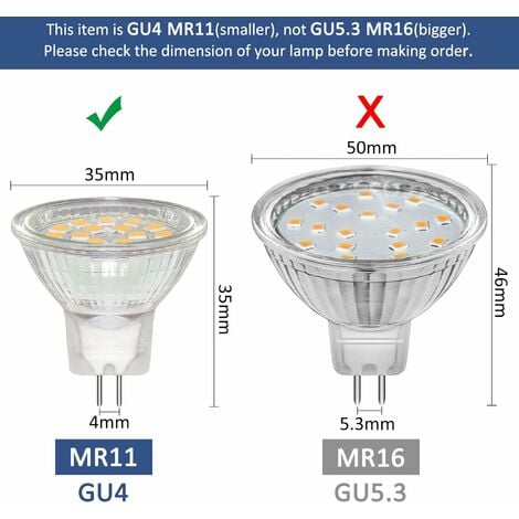 LED SPOT GLASS 20W GU 5.3