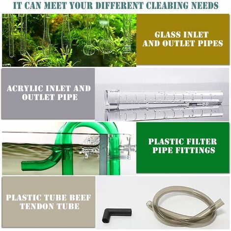 Kitchen Aquarium Water Pump Sink Tube Nylon Cleaner Bristle Brush