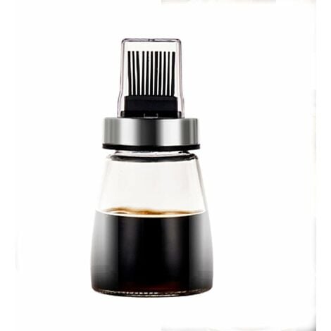 OXO Glass Oil Bottle and Brush