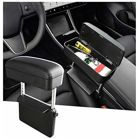 Adjustable Car Center Console Arm Rest Car Armrest Box Elbow Support  Universal