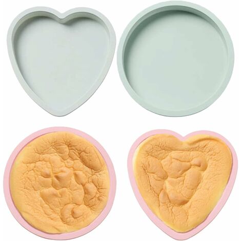 6 Pieces Silicone Cake Molds, 